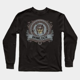 BRIMLOCK - SPLAT CREST Long Sleeve T-Shirt